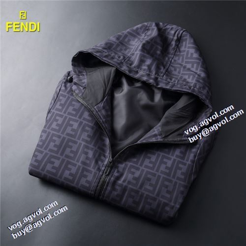 フェンディコピー ブランド ブルゾン 争奪戦必至 2021秋冬 フェンディ FENDI 花プリントデザインジャケット 楽に着用出来る