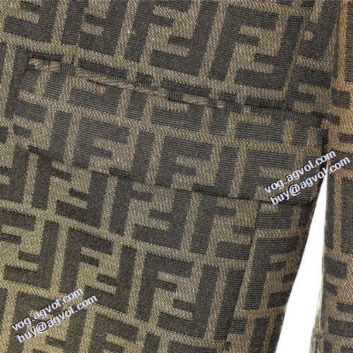 2021秋冬 フェンディ FENDI ブルゾン フェンディブランド 偽物 通販 今一番HOTな新品 テーラードジャケット 高級感漂わせる