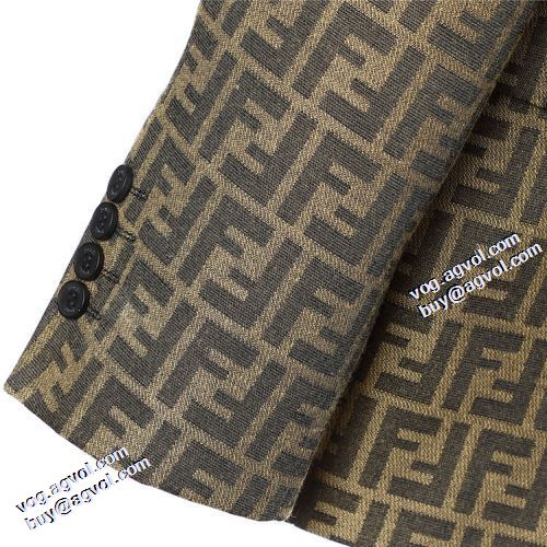 2021秋冬 フェンディ FENDI ブルゾン フェンディブランド 偽物 通販 今一番HOTな新品 テーラードジャケット 高級感漂わせる