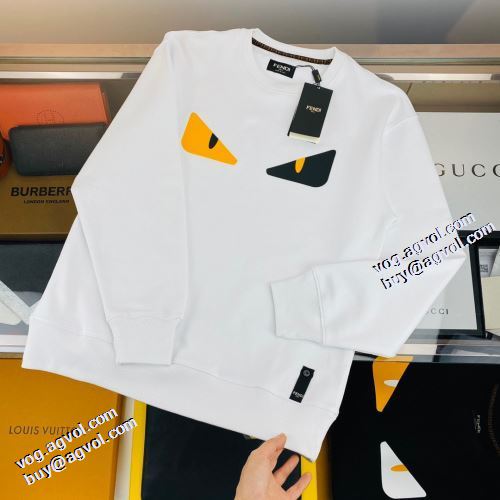 プルオーバーパーカー ロゴパーカー 2021秋冬 フェンディ FENDI フェンディコピー ブランド セレブ愛用の超人気商品 程よい厚み 2色可選