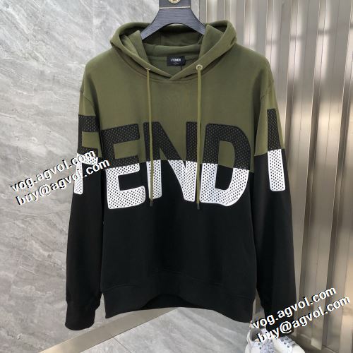 2021秋冬 フェンディ FENDI 先行販売 フェンディコピー パーカー ポケットづき おしゃれさ抜群パーカ アウトドア系 