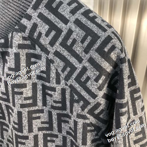 2021秋冬 フェンディ FENDI フェンディコピー ブランド 上品上質 ウールコート リバーシブル仕様 適度な厚み 上質
