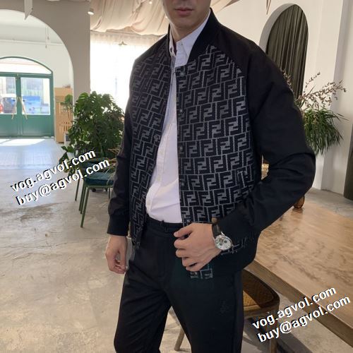 2021秋冬 フェンディ FENDI 耐久性のある フェンディコピー ジャケット ブルゾン 楽に着用出来る 高級感漂わせる