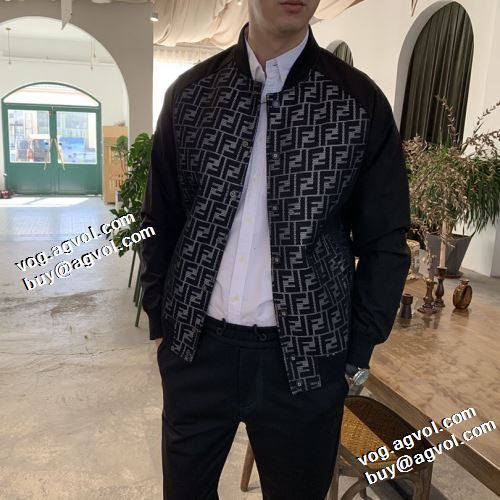2021秋冬 フェンディ FENDI 耐久性のある フェンディコピー ジャケット ブルゾン 楽に着用出来る 高級感漂わせる