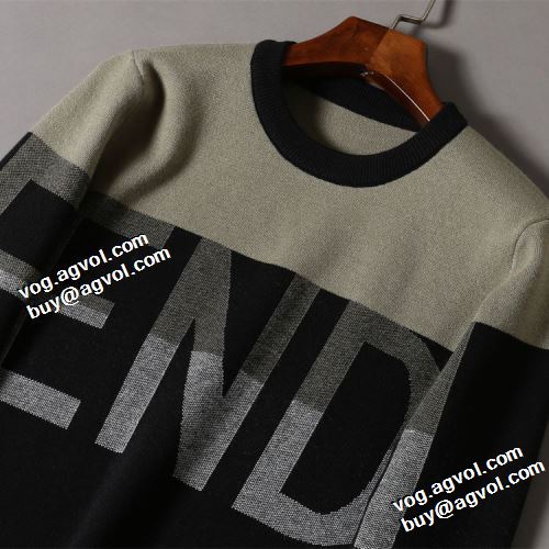 フェンディブランド コピー 2021秋冬 フェンディ FENDI 先行販売 人目を惹くデザイン セーター 防寒機能ある プリント柄