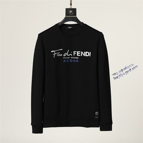 3色可選 高品質 人気 ジップパーカー ビンテージ感ある 2022新作 FENDI プルオーバーパーカー ロゴパーカー フェンディスーパーコピー