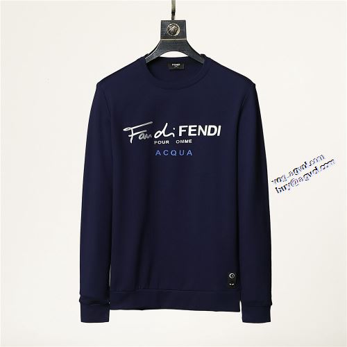 3色可選 高品質 人気 ジップパーカー ビンテージ感ある 2022新作 FENDI プルオーバーパーカー ロゴパーカー フェンディスーパーコピー
