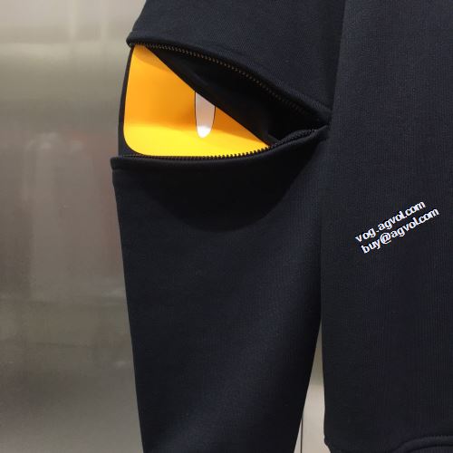 2色可選 男女兼用パーカー 今買い◎得 2022新作 FENDI プルオーバーパーカー リブ付 おしゃれさ抜群パーカ フェンディコピー
