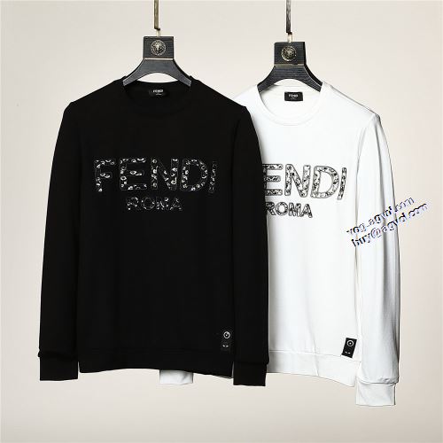 存在感のある アウトドア系 2022新作 FENDI プルオーバーパーカー 極上の着心地 フェンディコピーブランド 2色可選 程よい厚み