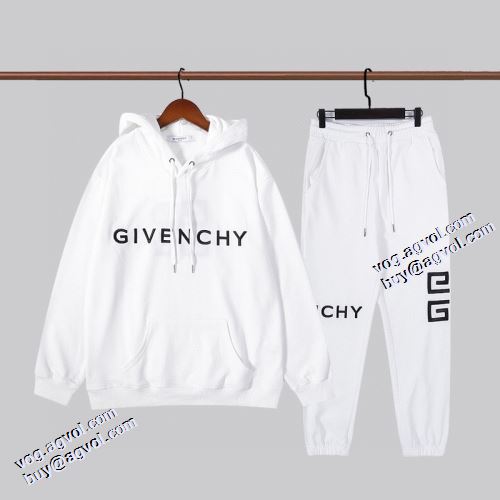 2021秋冬 ジバンシー GIVENCHY 2色可選 ジバンシィブランド コピー 極上の着心地 上下セット 厚手の生地