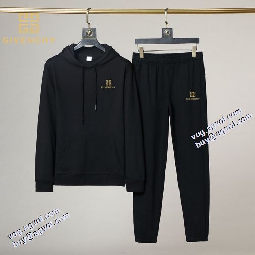 2色可選 ジバンシィコピー ブランド 耐久性のある 2021秋冬 ジバンシー GIVENCHY 上下セット 秋着用