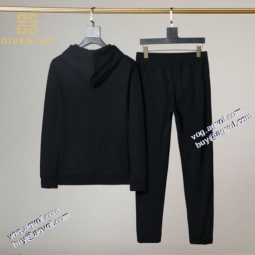 2色可選 ジバンシィコピー ブランド 耐久性のある 2021秋冬 ジバンシー GIVENCHY 上下セット 秋着用