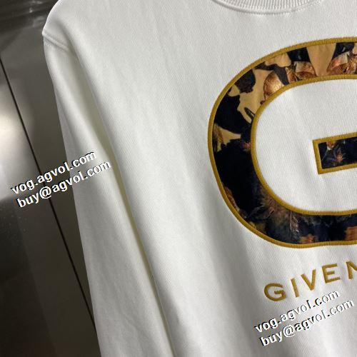豊富なサイズ 秋着用 2021秋冬 ジバンシー GIVENCHY プルオーバーパーカー ジバンシィブランド 偽物 通販 オリジナルプリント 2色可選