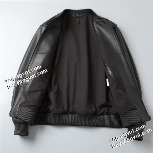 上品上質 2021秋冬 ジバンシー GIVENCHY 革ジャンパー 防寒機能ある 上質  ポケットづき ジバンシィコピー ブランド
