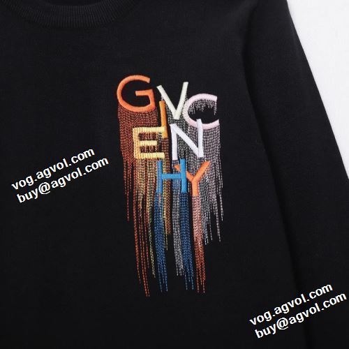 海外セレブ愛用 2021秋冬 ジバンシー GIVENCHY セーター リブ付 防寒 程よい厚み 3色可選 大好評 ジバンシィコピー ブランド