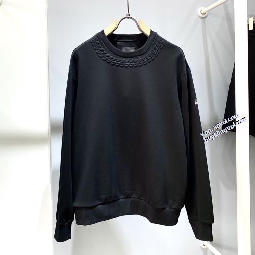 幅広いジャンル 2色可選 2021秋冬 ジバンシー GIVENCHY プルオーバーパーカー ジバンシィブランドコピー 上品な輝きを放つ形 リブ付
