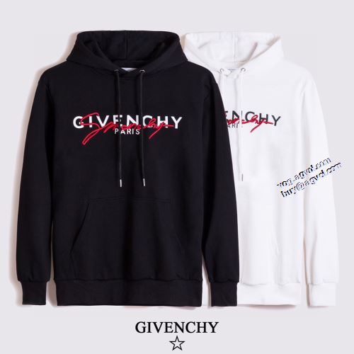 2色可選 機能性も備えたアイテム ジバンシィコピーブランド 2021秋冬 ジバンシー GIVENCHY パーカー ロゴパーカー 風合いの出る