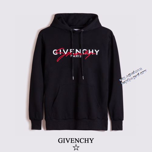 2色可選 機能性も備えたアイテム ジバンシィコピーブランド 2021秋冬 ジバンシー GIVENCHY パーカー ロゴパーカー 風合いの出る