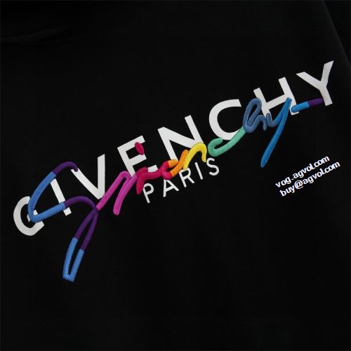 ジバンシィコピー ブランド 2021秋冬 ジバンシー GIVENCHY パーカー オシャレロゴパーカー 2色可選 ちょうどいい丈感 洗練を十分に演出する