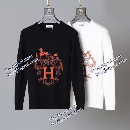 2色可選 エルメス HERMES偽物ブランド 長袖Tシャ  2021春夏  最安値に挑戦