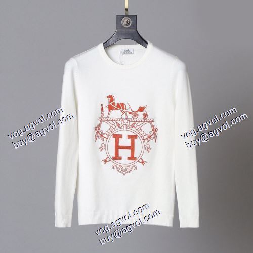 2色可選 エルメス HERMES偽物ブランド 長袖Tシャ  2021春夏  最安値に挑戦