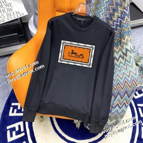 エルメスブランドスーパーコピー 2021秋冬 プルオーバーパーカー 2色可選 秋着用 防寒 エルメス HERMES