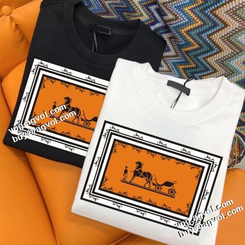 エルメスブランドスーパーコピー 2021秋冬 プルオーバーパーカー 2色可選 秋着用 防寒 エルメス HERMES