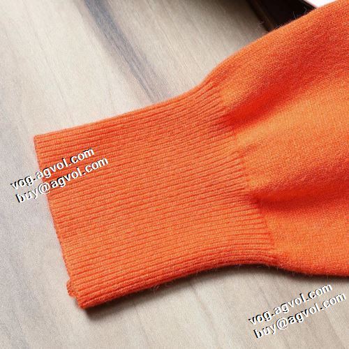 3色可選 個性的なデザ エルメスブランド コピー 2021秋冬 エルメス HERMES セーター リブ付 オリジナルプリント 秋着用 存在感のある