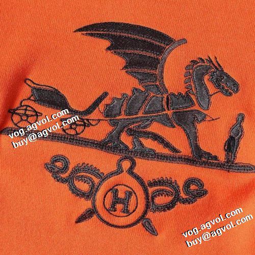 3色可選 個性的なデザ エルメスブランド コピー 2021秋冬 エルメス HERMES セーター リブ付 オリジナルプリント 秋着用 存在感のある