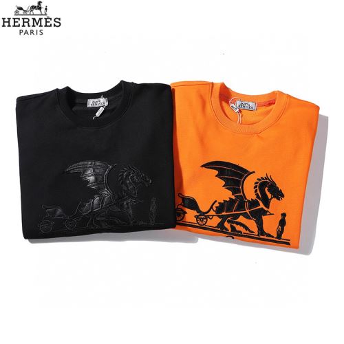オシャレロゴパーカー 2色可選 落ち着いた質感 2021秋冬 エルメス HERMES プルオーバーパーカー エルメスブランド 偽物 通販 おしゃれさ抜群パーカ 