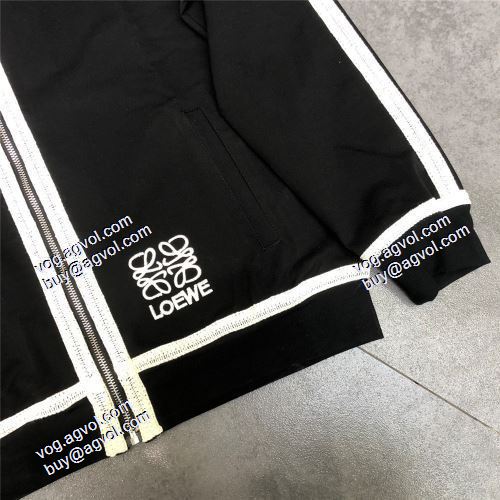 防寒機能ある 2色可選 適度な厚み 2021秋冬 ロエベスーパーコピー ロエベ LOEWE セットアップ上下