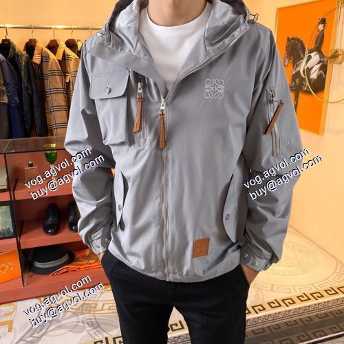 スタイリッシュ 2021秋冬 ロエベ LOEWE ブルゾン ロエベブルゾンコピー 程よい厚み 3色可選