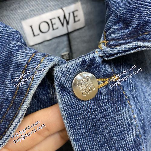 2021秋冬 上品に着こなせ ロエベ LOEWE デニムジャケット幅広いジャンル ロエベデニムジャケット偽物 通販