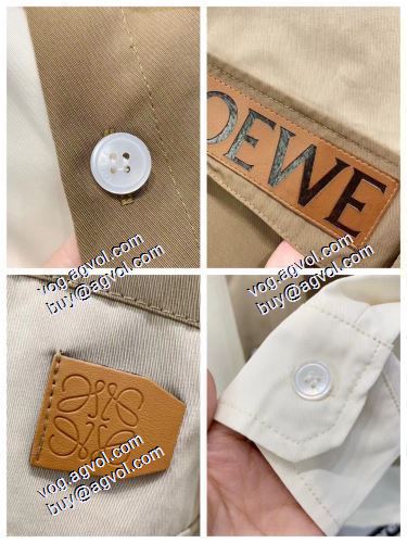 早くも完売している 2021秋冬 程よい厚み ロエベ LOEWE ジャケット ロエベコート 激安 スタイリッシュ