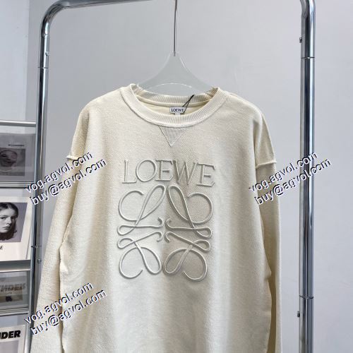 ジップパーカー ロエベプルオーバーパーカーコピー 2021秋冬 プルオーバーパーカー ロエベ LOEWE 今一番HOTな新品