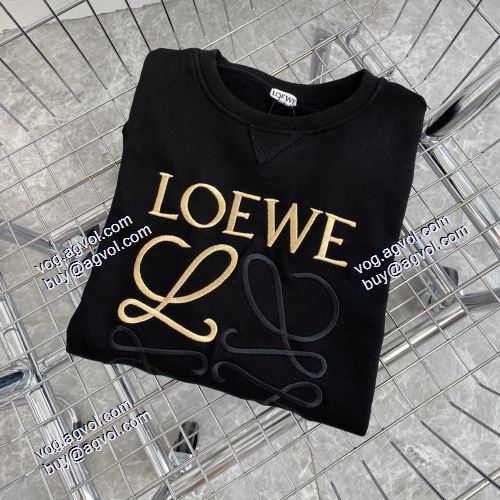 実用性に溢れるアイテム ロエベブランド コピー 2色可選 2021秋冬 ロエベ LOEWE プルオーバーパーカー オリジナルプリント