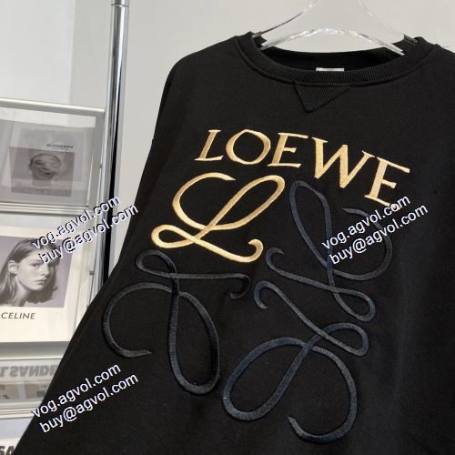 実用性に溢れるアイテム ロエベブランド コピー 2色可選 2021秋冬 ロエベ LOEWE プルオーバーパーカー オリジナルプリント