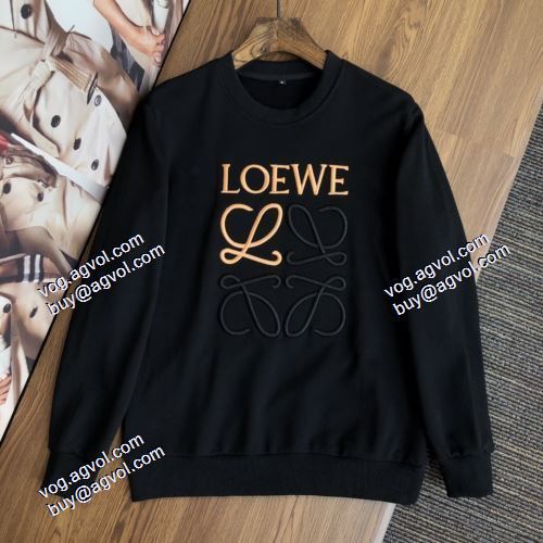 2021秋冬 大人気アイテム！入手困難 ロエベ LOEWE プルオーバーパーカー 防寒 ロエベプルオーバーパーカー コピー