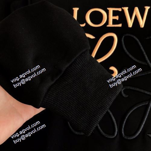2021秋冬 大人気アイテム！入手困難 ロエベ LOEWE プルオーバーパーカー 防寒 ロエベプルオーバーパーカー コピー