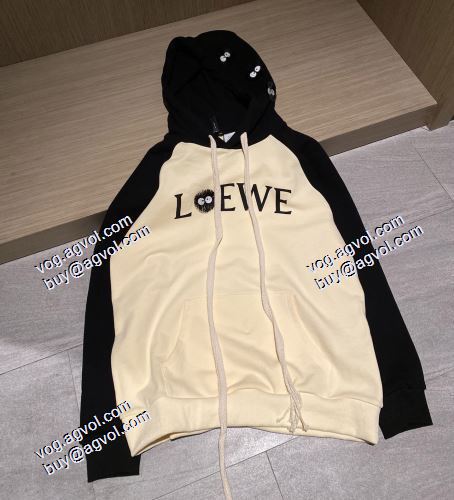 秋着用 2021秋冬 ロエベ LOEWE パーカー おしゃれさ抜群パーカ ロエベ偽物パーカー 芸能人に愛用者続出
