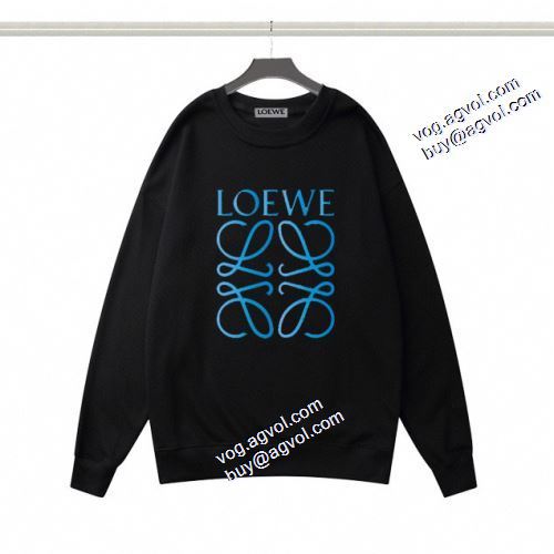 2021秋冬 ロエベ LOEWE ロエベブランド コピー 海外限定ライン プルオーバーパーカー おしゃれさ抜群パーカ プリントパーカ 2色可選