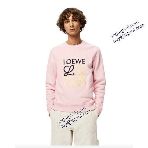 2021秋冬 男女兼用パーカー ロエベブランド コピー ロエベ LOEWE 一番人気の新作はこれ ロゴパーカー プルオーバーパーカー 