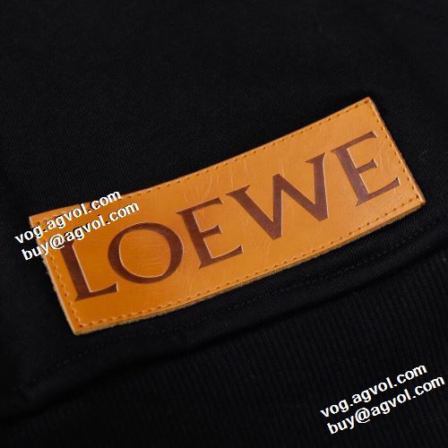 2021秋冬 ロエベ LOEWE 2色可選 ロエベ偽物ブランド 高品質 人気 プルオーバーパーカー ポケットづき おしゃれさ抜群パーカ