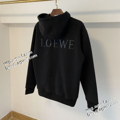 2021秋冬 ロエベ LOEWE パーカー ジャケット ロエベブランド 偽物 通販 選べる極上 適度な厚み 防寒機能ある