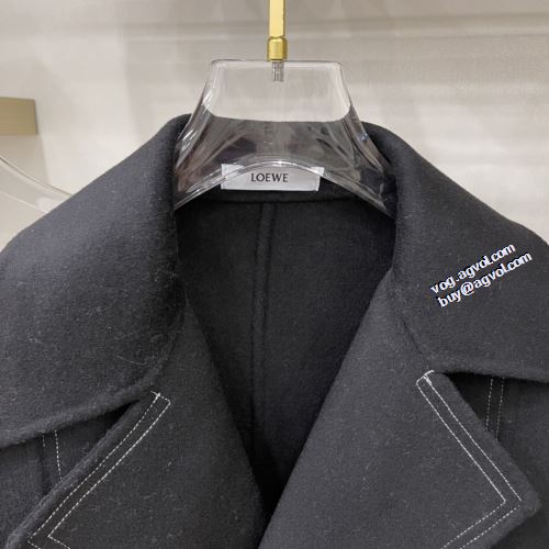 豊富なサイズ ジャケット ロングコート 防寒機能ある ロエベスーパーコピー 2021秋冬 ロエベ LOEWE フリースジャケット