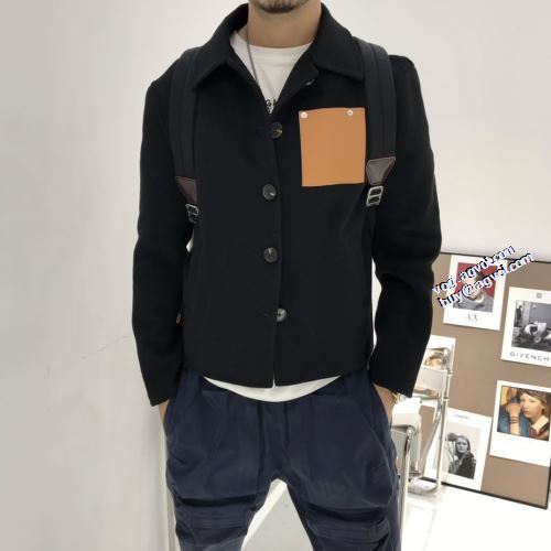 適度な厚み 風合いの出る 2021秋冬 ロエベ LOEWE 個性的 コート ロエベコピー 軽量ジャケット 高級感漂わせる