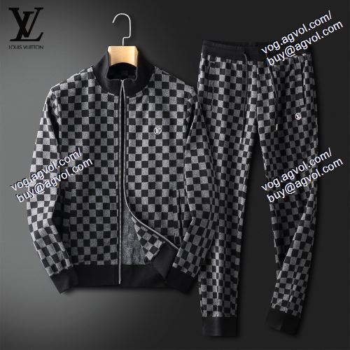  2021春夏      LOUIS VUITTONスーパーコピー     ルイ ヴィトン LOUIS VUITTON     美品！    2色可選      ジャージセット