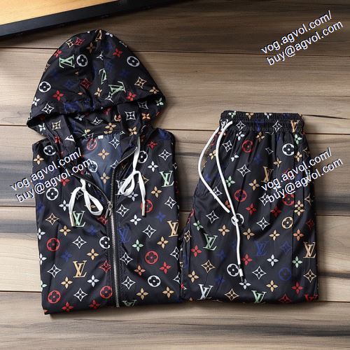  ルイ ヴィトン LOUIS VUITTON      2021春夏      日焼け止め服 紫外線カット    ジャージセット   人気商品        LOUIS VUITTONブランド コピー