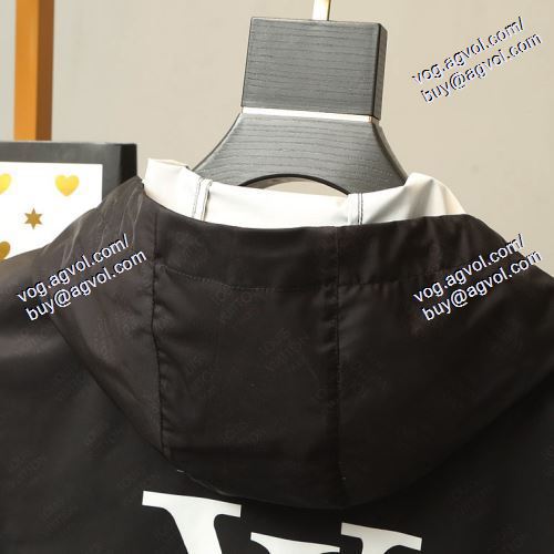  ルイ ヴィトン LOUIS VUITTON      大特価      2021春夏       LOUIS VUITTONブランド コピー     フード付きコート    2色可選 