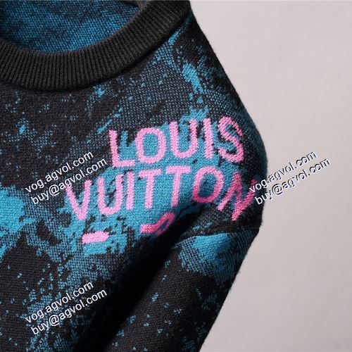 魅力ファッション LOUIS VUITTONコピー ブランド 2021秋冬 ルイ ヴィトン LOUIS VUITTON ロゴパーカー 派手